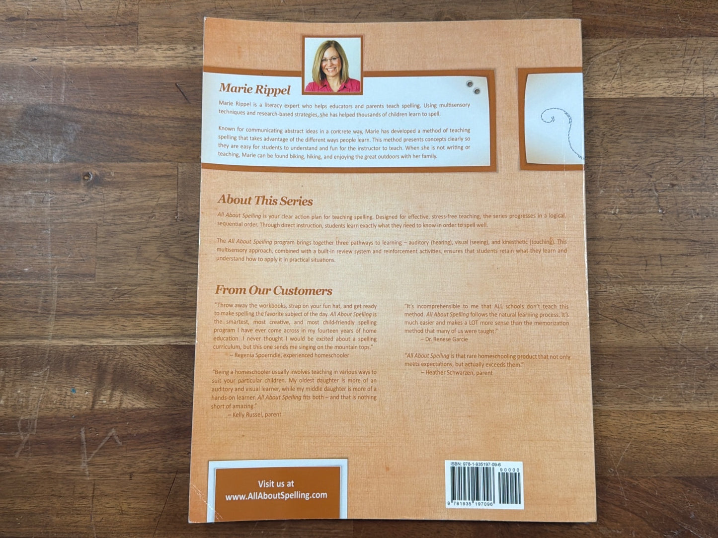 All About Spelling Level 6 Teacher's Manual - Marie Rippel