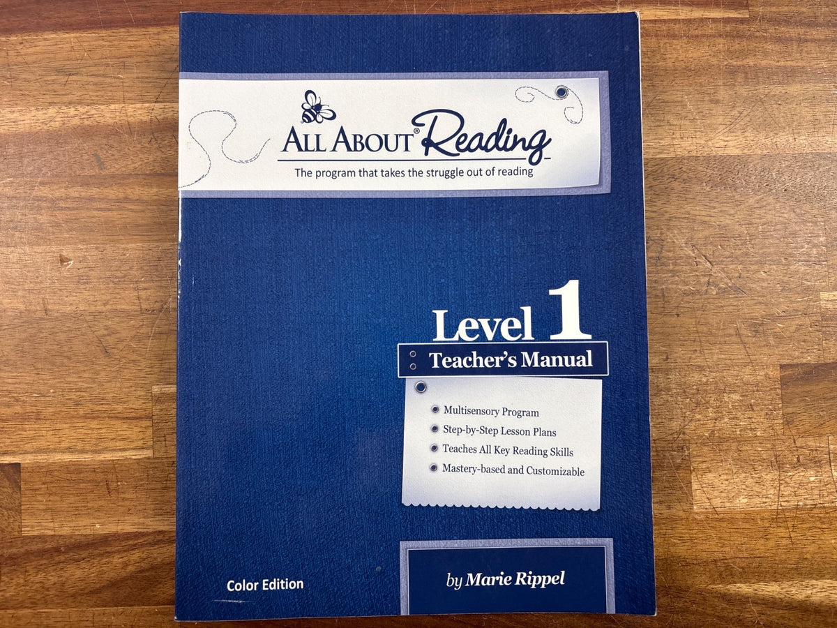 All About Reading Level 1 Teacher's Manual & Readers Set — photo 2 of 3