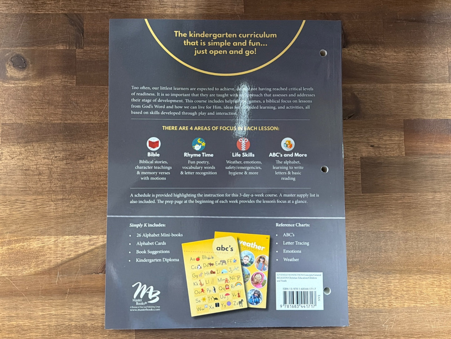 Simply K: a Developmental Approach to Kindergarten - MasterBooks