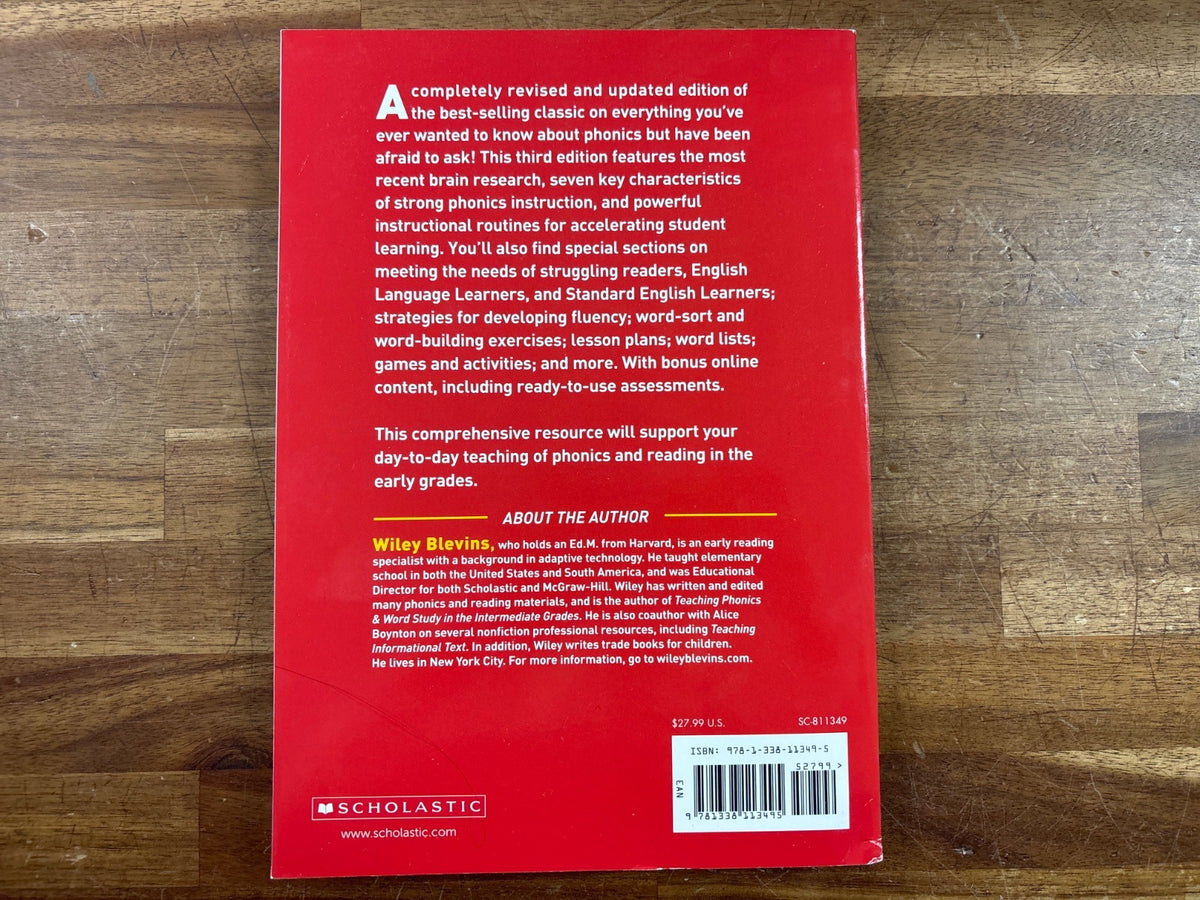 Phonics From a to Z: a Practical Guide, 3rd Ed. K-3