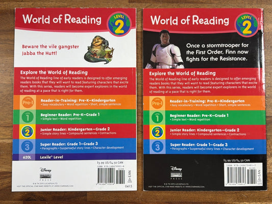 World of Reading Star Wars Level 2 Set of 2 Books