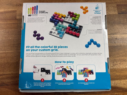 SmartGames Quadrillion 1 Player Puzzle Game Grid Set — photo 2 of 2