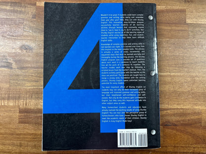 Shurley English Level 4 Teacher's Manual Grammar Composition