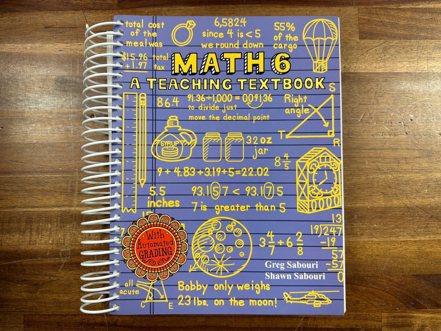 Teaching Textbooks Math 6 Set with Answer Key & CD-ROM