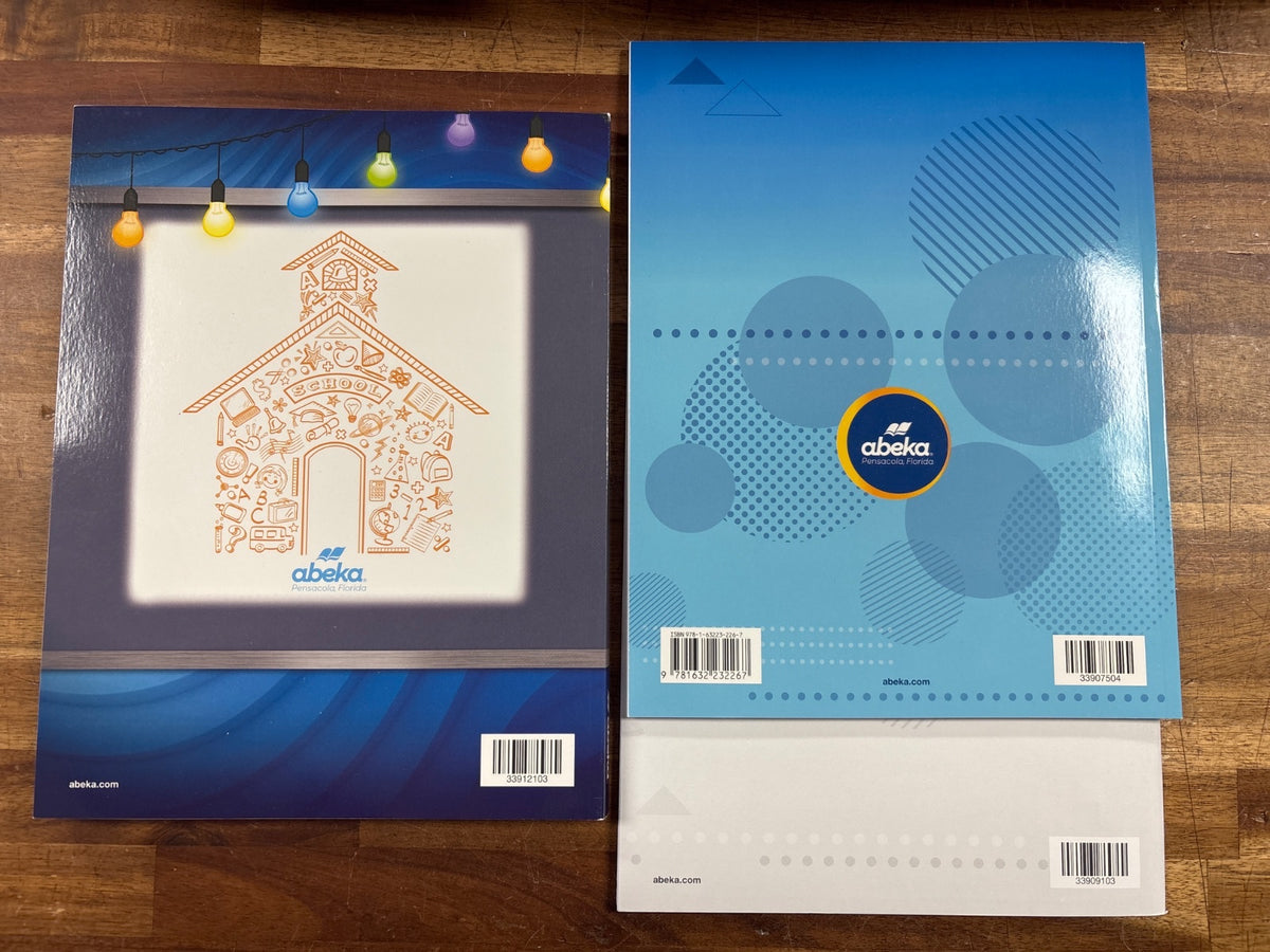 Abeka Writing with Purpose 4 & Spelling Vocabulary Poetry Set