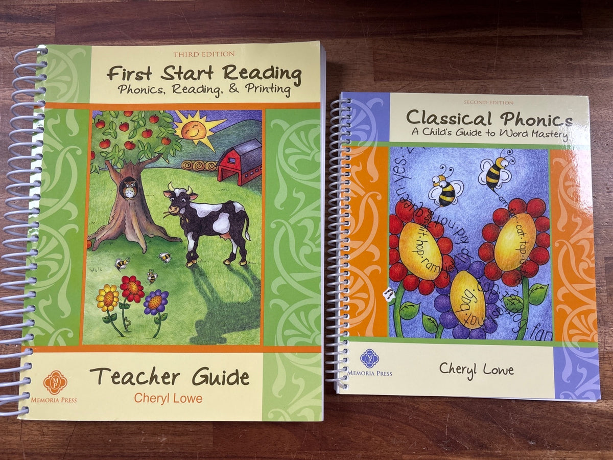 Memoria Press First Start Reading Set: Teacher Guide + Books a-B — photo 2 of 9