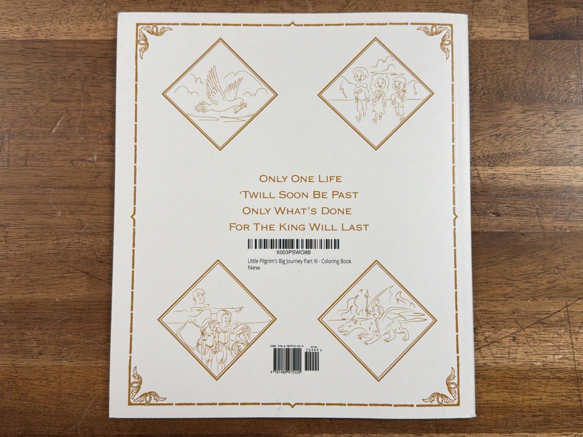 Little Pilgrim's Big Journey Part III Coloring Book — photo 2 of 3
