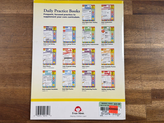 Evan-Moor Daily Math Practice Grade 2 EMC 751