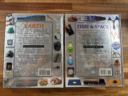 Eyewitness Science: Earth & Time & Space DK Book Set