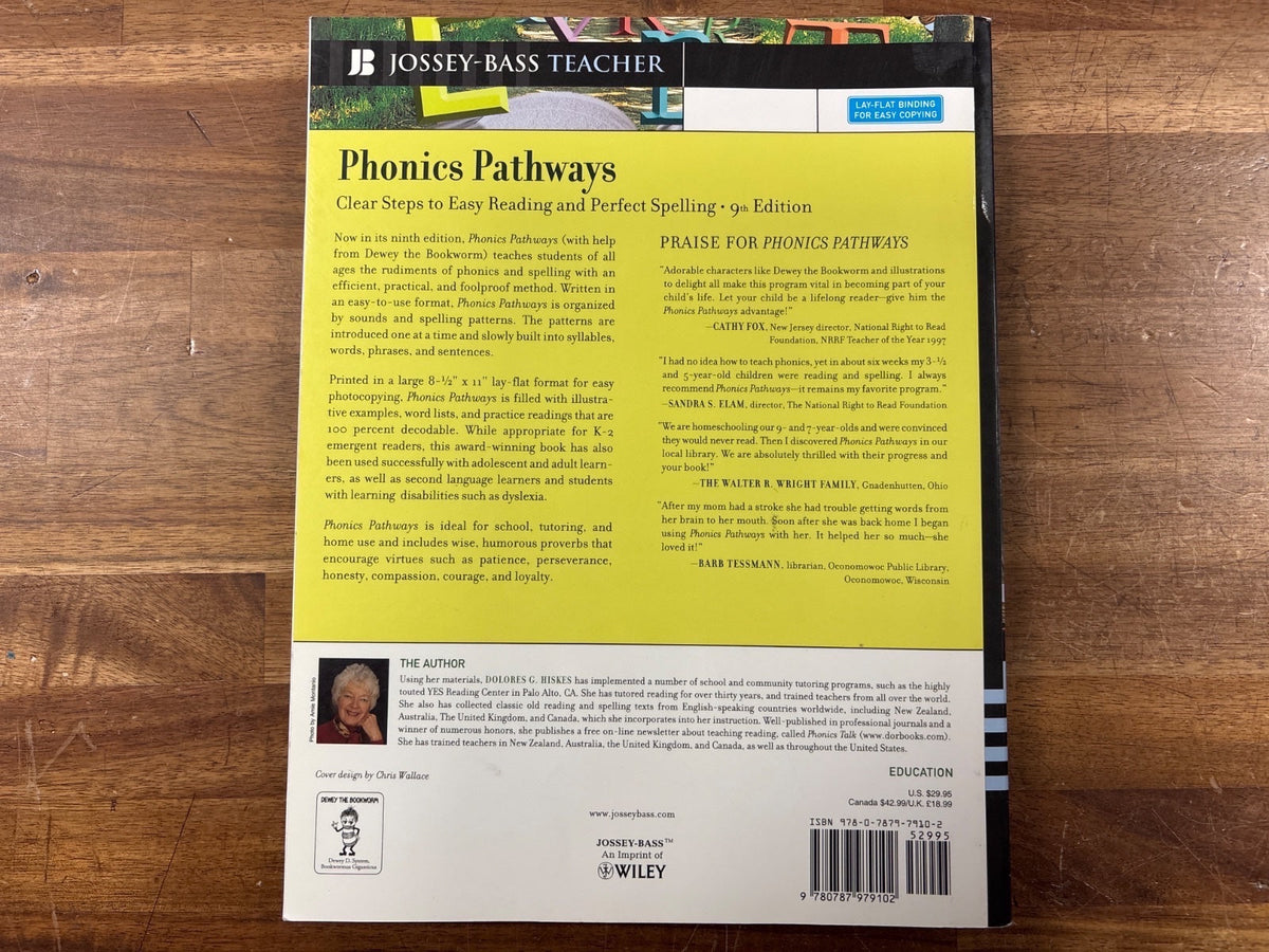 Phonics Pathways 9th Edition by Dolores Hiskes - Reading — Good