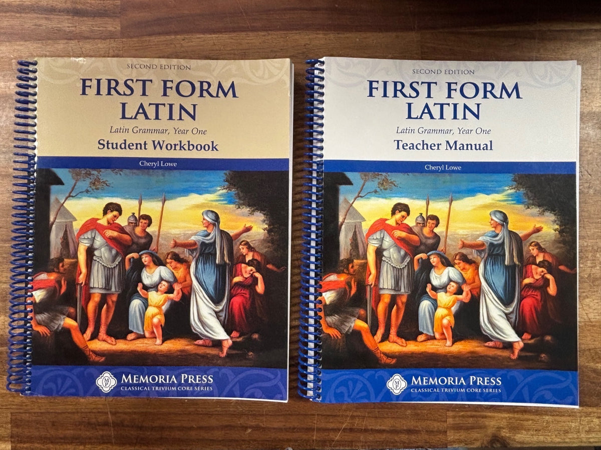 Memoria Press First Form Latin Second Edition Set