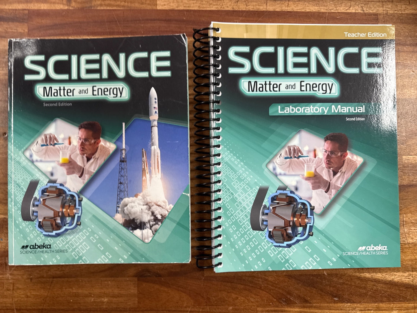Abeka Science Matter & Energy 2nd Ed Set W/ Lab & Keys