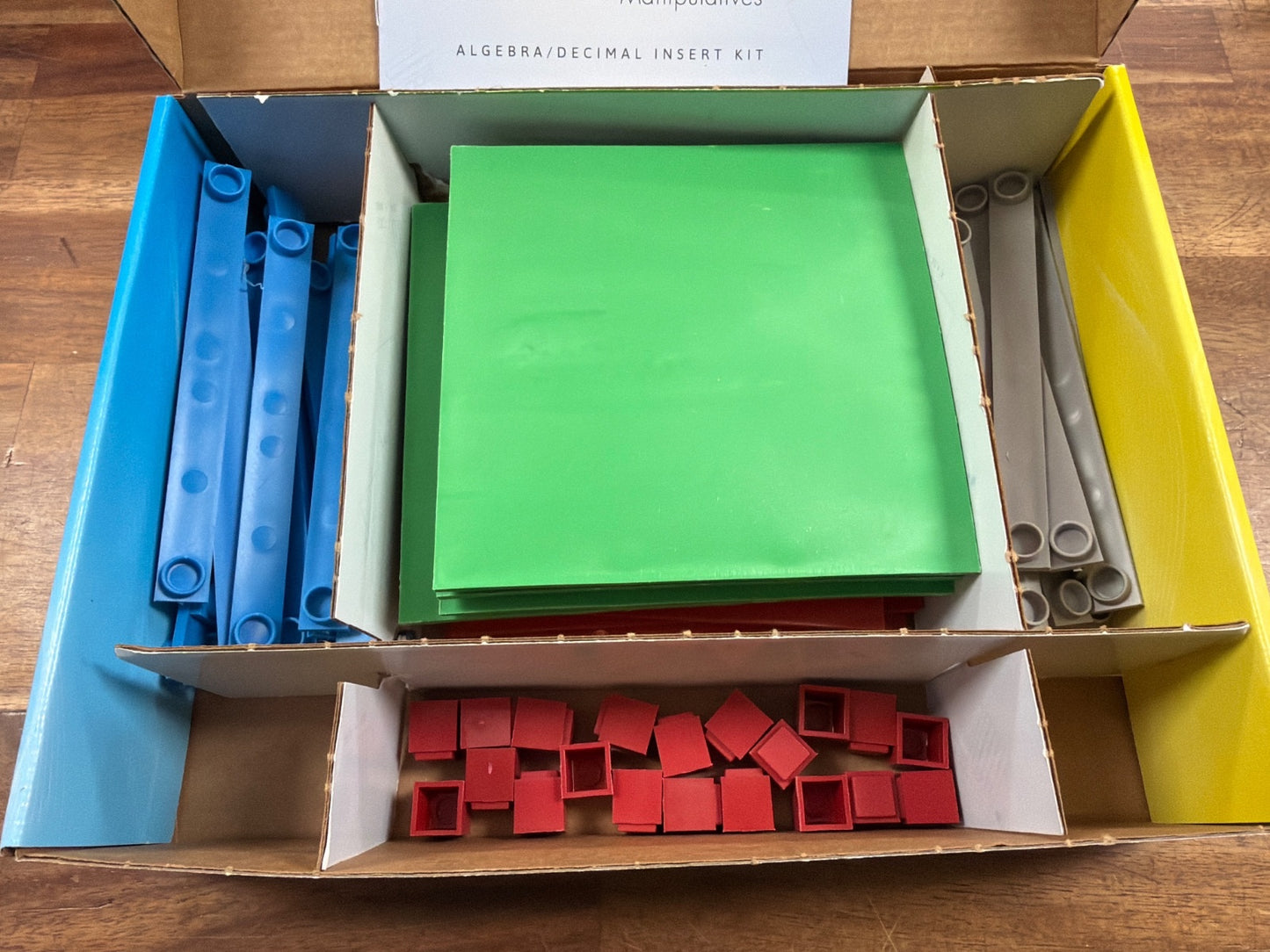 Math-U-See Manipulatives Algebra/Decimal Insert Kit