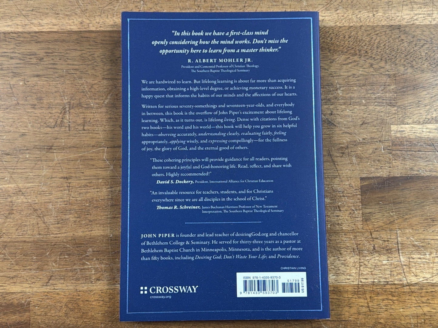 Foundations for Lifelong Learning: Education in Serious Joy - Joh