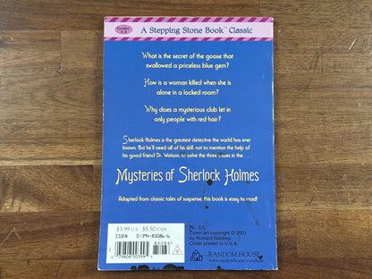 Mysteries of Sherlock Holmes Stepping Stone Book Classic