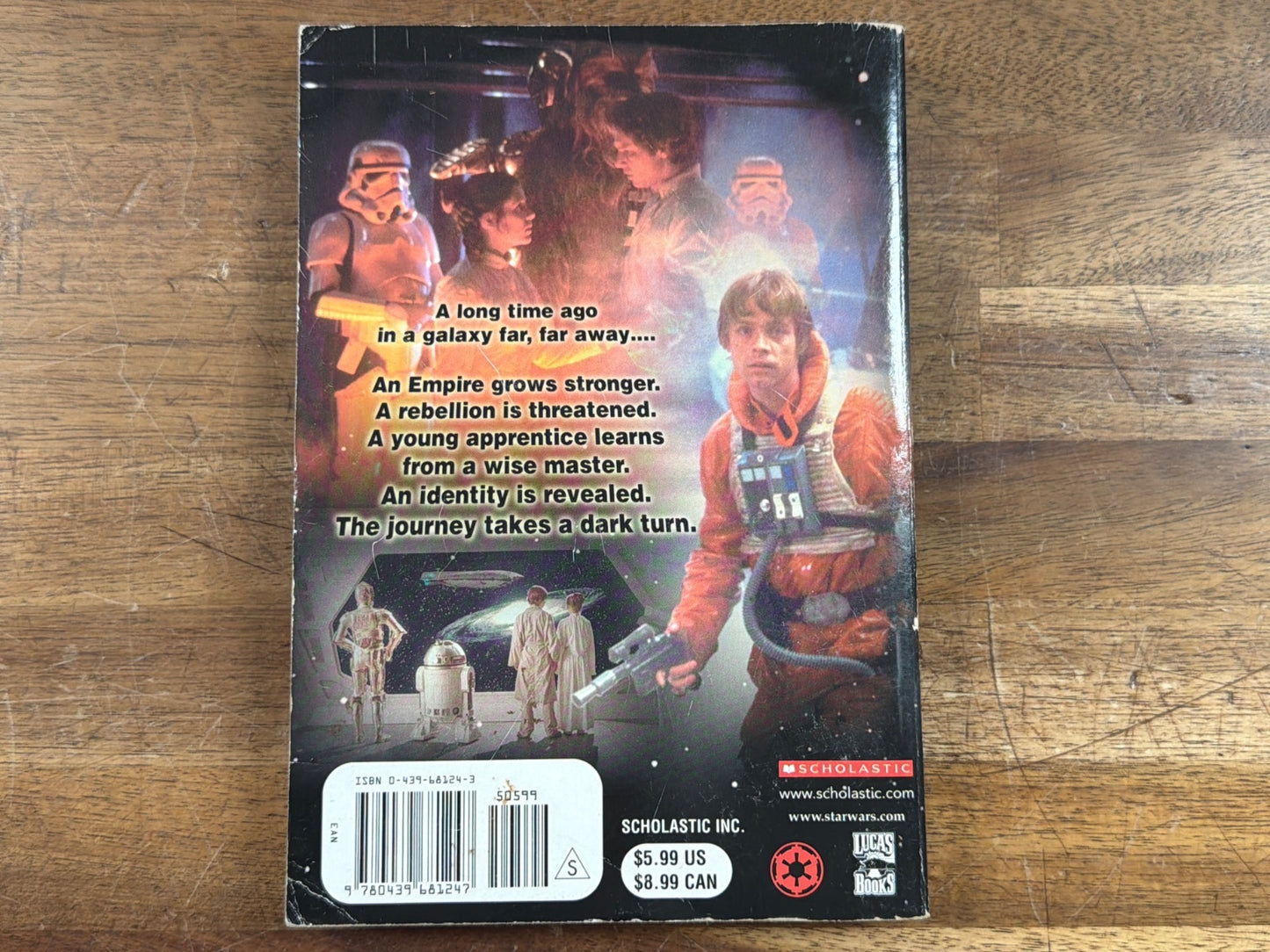 Star Wars Trilogy: the Empire Strikes Back Novel Scholastic