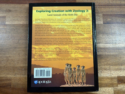 Apologia Exploring Creation Zoology 3 Land Animals Text