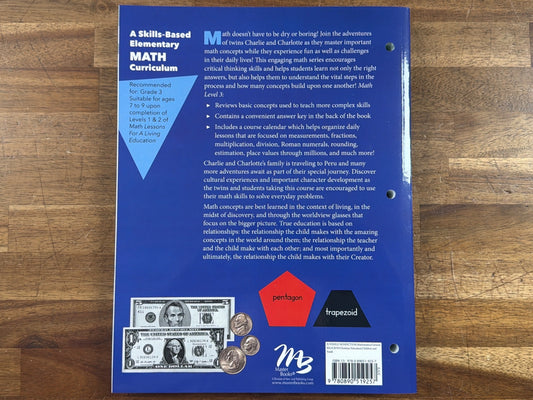 Math Lessons for a Living Education Level 3 Revised Ed