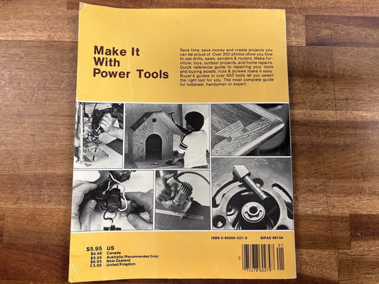 Power Handtool Handbook by Dave Case - HPBooks