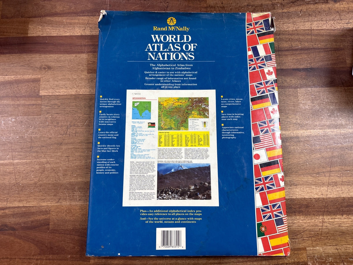 Rand McNally World Atlas of Nations Alphabetically Arranged — photo 2 of 2
