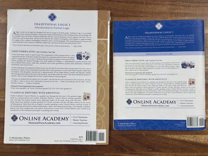 Traditional Logic I 3rd Ed Student Text & Teacher Key Set