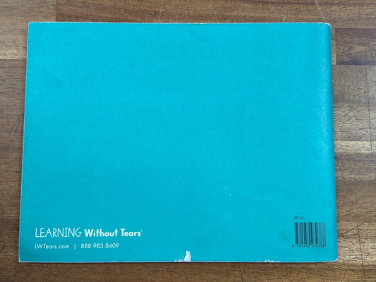 Handwriting Without Tears Printing Power Workbook