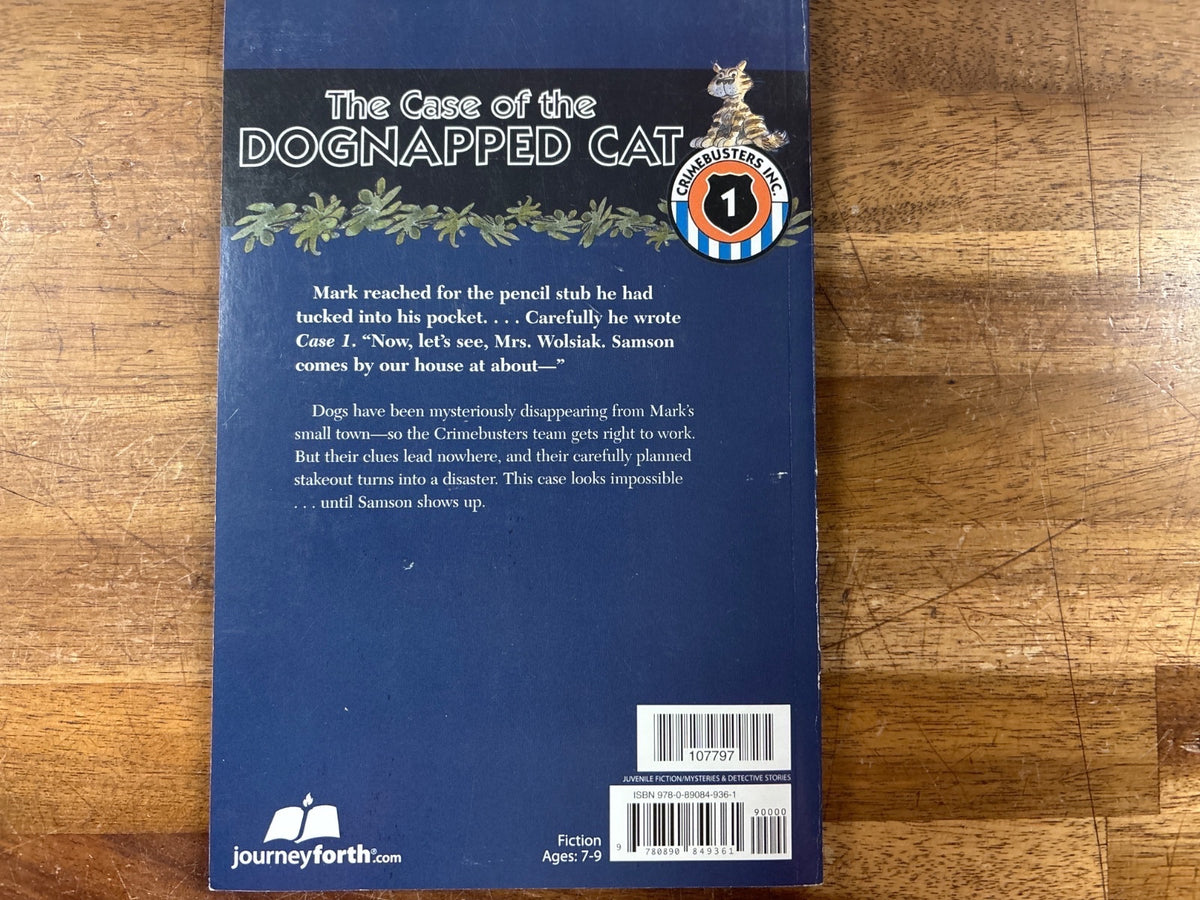 The Case of the Dognapped Cat - Crimebusters Inc. #1