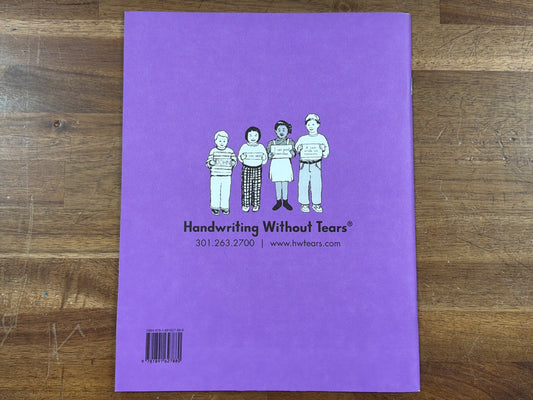Handwriting Without Tears Writing Notebook Regular Double Lines