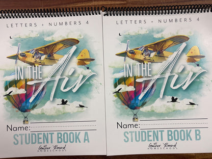 Gather 'Round Letters + Numbers 4 in the Air Curriculum Set