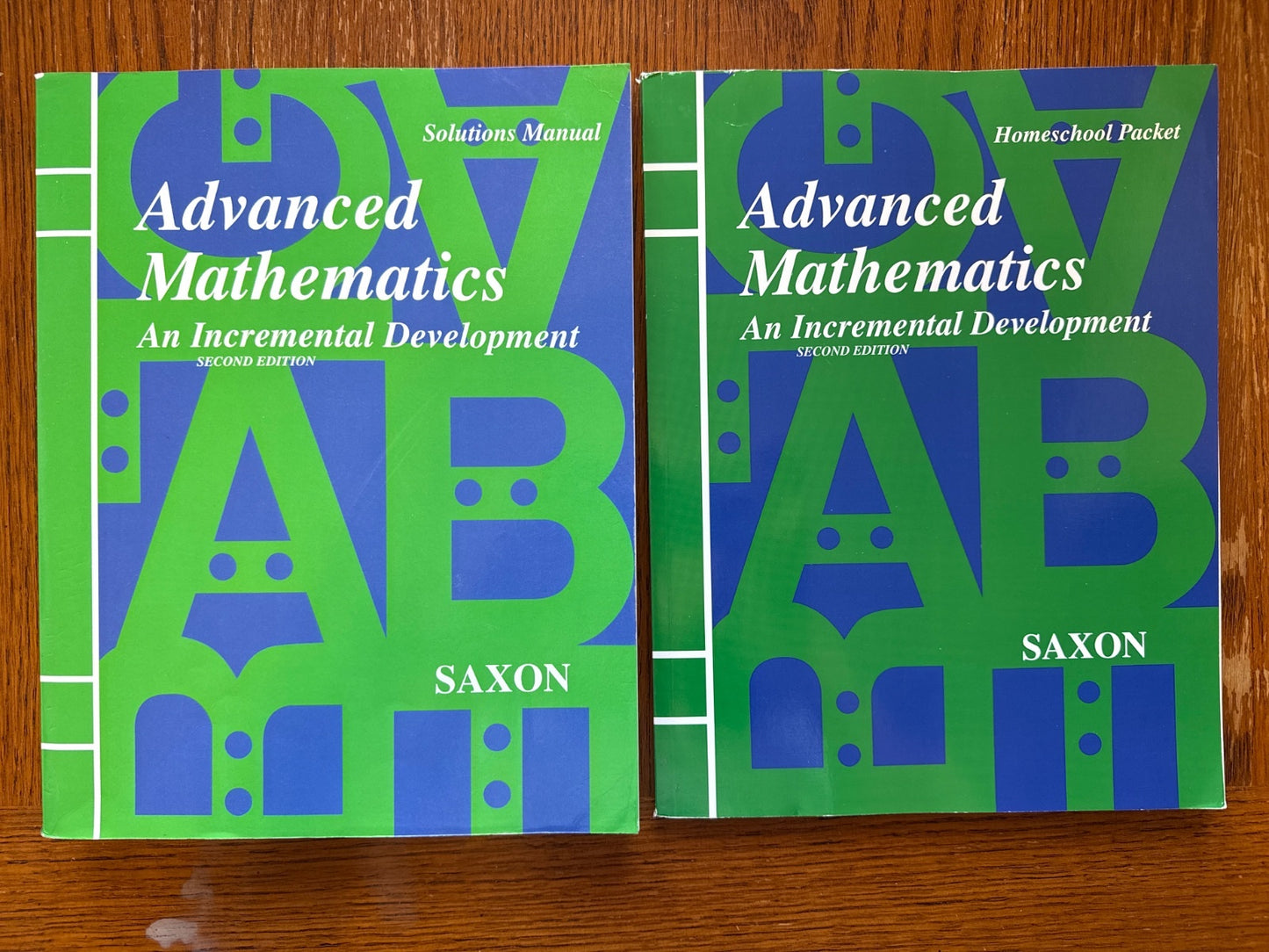 Saxon Advanced Math 2nd Ed Homeschool Kit + Dive CD
