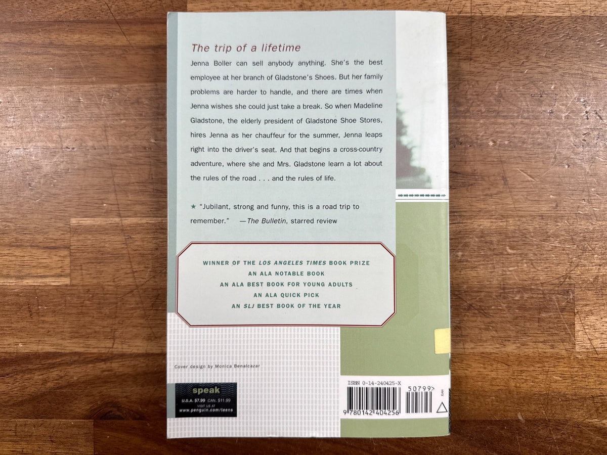 Rules of the Road by Joan Bauer - Newbery Honor Author Novel
