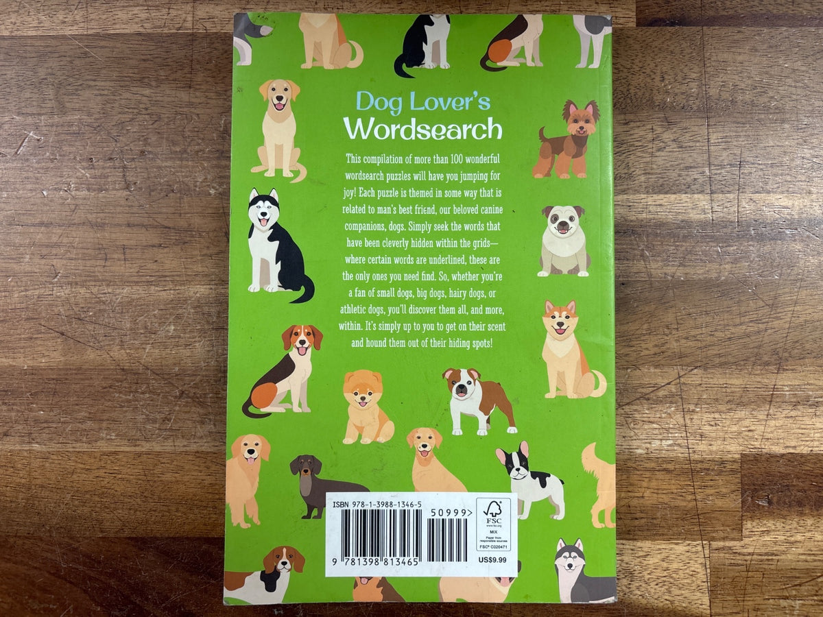 Dog Lover's Wordsearch Puzzle Book - 100+ Puzzles — photo 2 of 2
