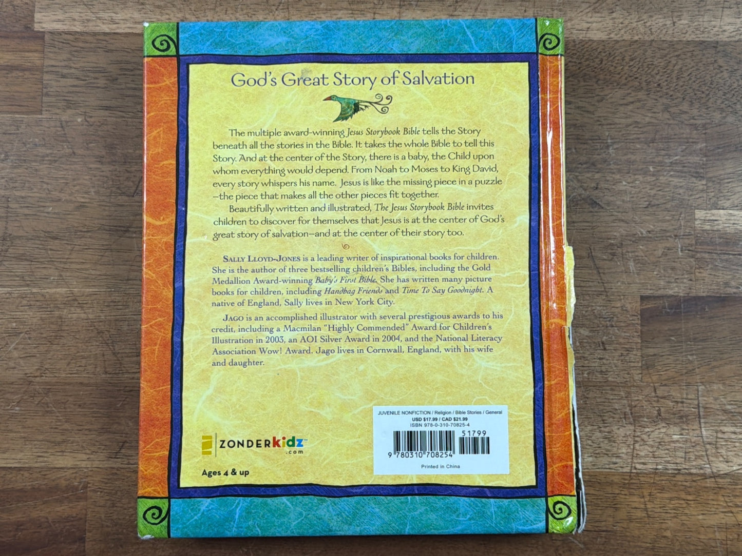 The Jesus Storybook Bible by Sally Lloyd-Jones & Jago