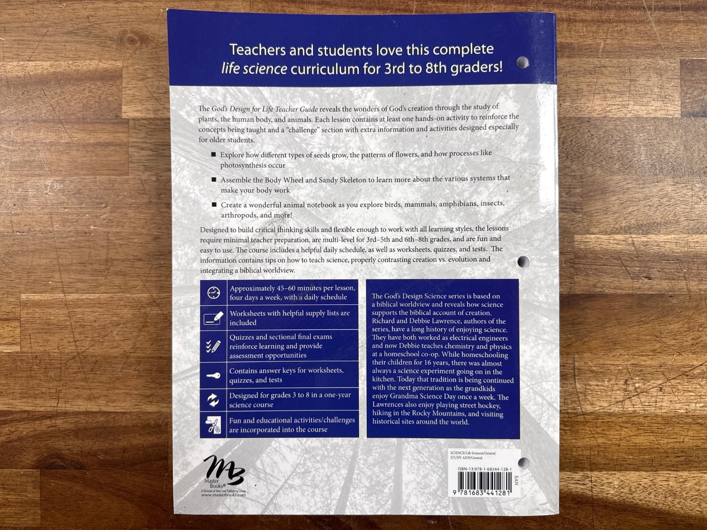 God's Design for Life Teacher Guide 3rd-8th Grade
