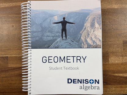 Denison Algebra Geometry Curriculum Set with Solutions