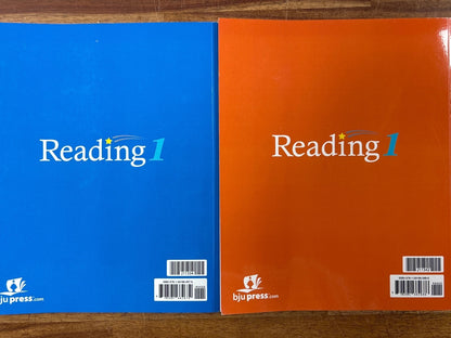 BJU Press Reading 1 Student Readers Set 1A-1F 3rd Ed
