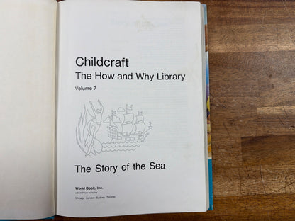 Childcraft How and Why Library Vol 7 Story of the Sea