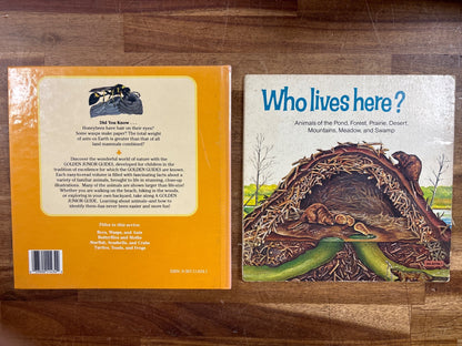 Animals and Nature Science Book Set, Set of Books