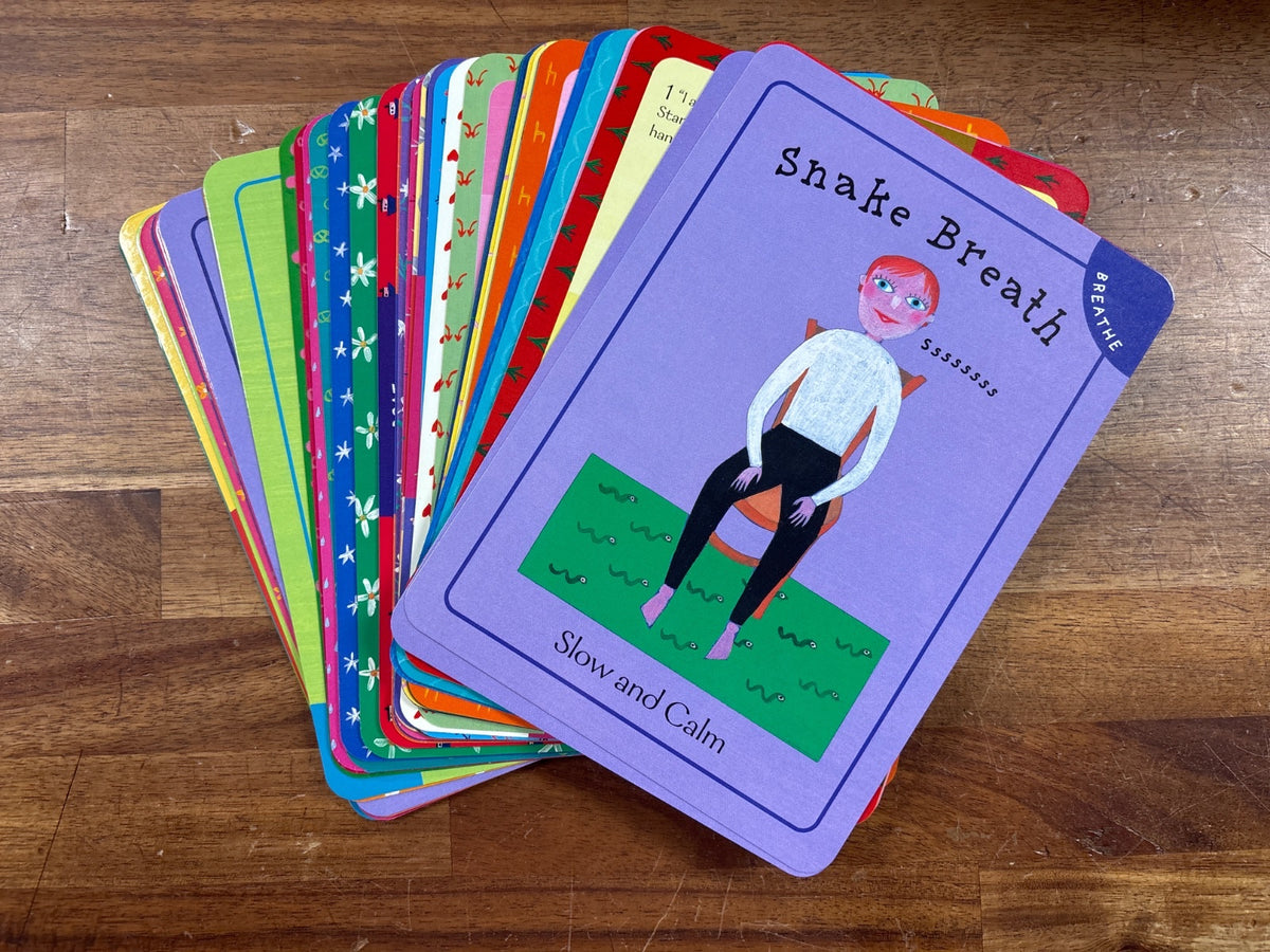 Yoga Pretzels: 50 Fun Yoga Activities for Kids & Grownups Cards — photo 3 of 3
