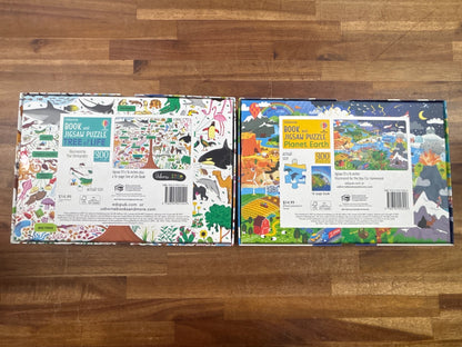 Usborne Book and Jigsaw Puzzle Set of 4 - 300 Pieces Each — photo 3 of 5