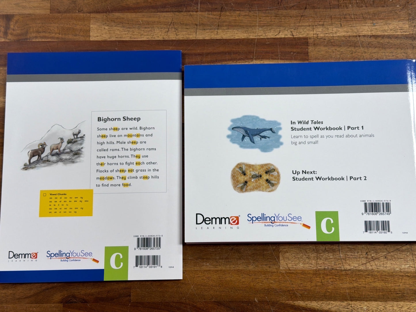 SpellingYouSee Wild Tales Level C Complete Set - Handbook & Workb
