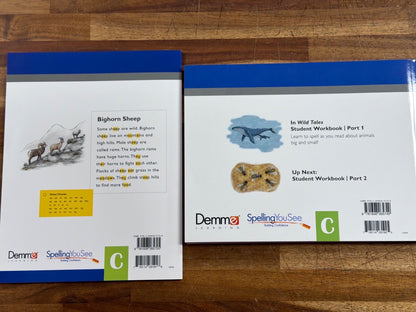 SpellingYouSee Wild Tales Level C Complete Set - Handbook & Workb