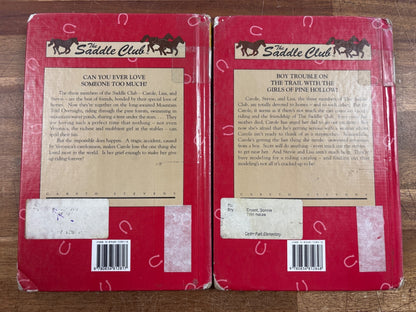 Saddle Club Books #2, #5, #6 Bryant Horse Shy Trail Mates Dude Ra — photo 3 of 5
