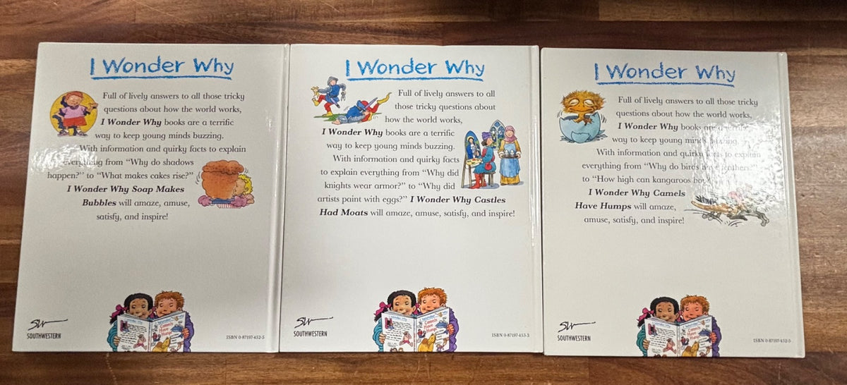 I Wonder Why Book Set of 10 Kids Nonfiction Hardcovers — photo 3 of 8