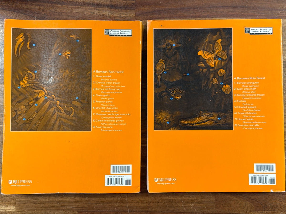 BJU Press Biology 3rd Edition Student & Teacher Set