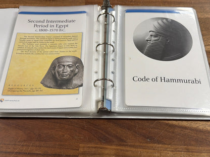 Veritas Press Old Testament & Egypt History Flashcards