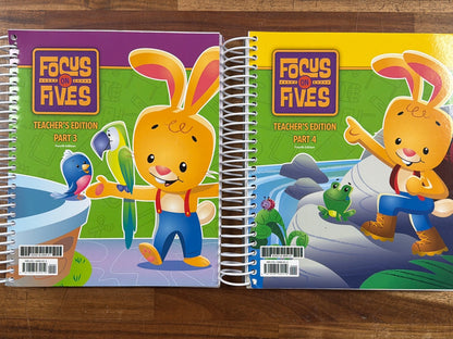 BJU Press Focus on Fives 8-Piece Set 4th Ed