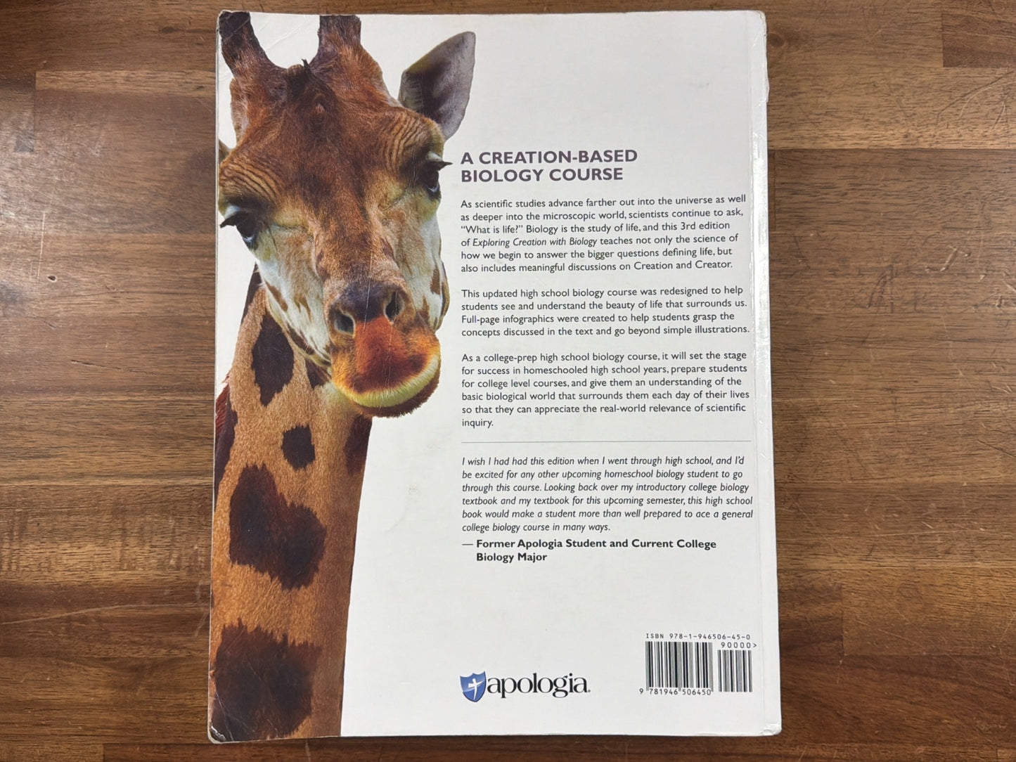Apologia Exploring Creation with Biology 3rd Edition Set