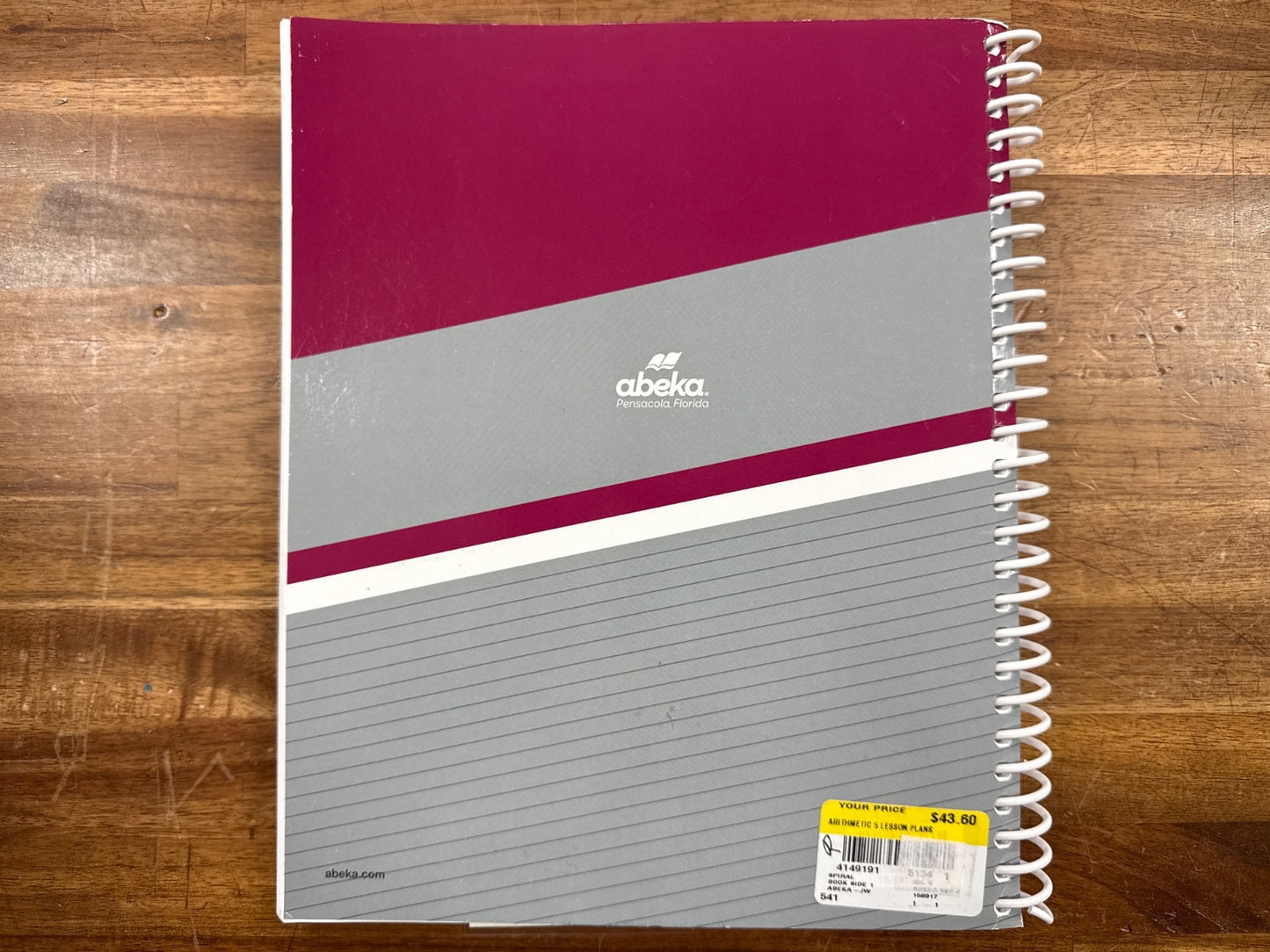 Abeka Arithmetic 5 Curriculum/Lesson Plans Homeschool