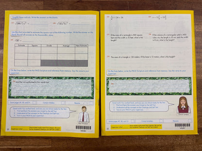 ACE Math Fourth Edition Student Workbook Set 1086-1096 — photo 3 of 11